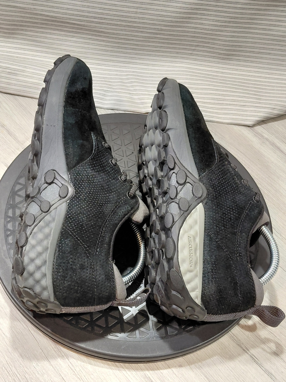 Merrell Womens Jungle Lace Trail Hiking Shoes Black Suede Two Tone Grey SIZE W9 - Picture 16 of 16